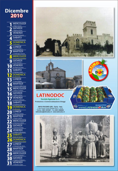 Calendario 2010